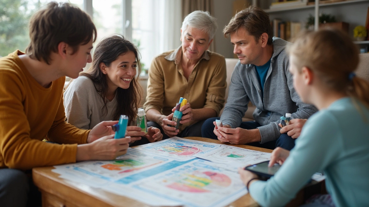 Long-Term Asthma Controllers: ICS, LABA, LAMA & Biologics for Fewer Rescue Inhalers