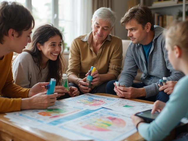 Long-Term Asthma Controllers: ICS, LABA, LAMA & Biologics for Fewer Rescue Inhalers