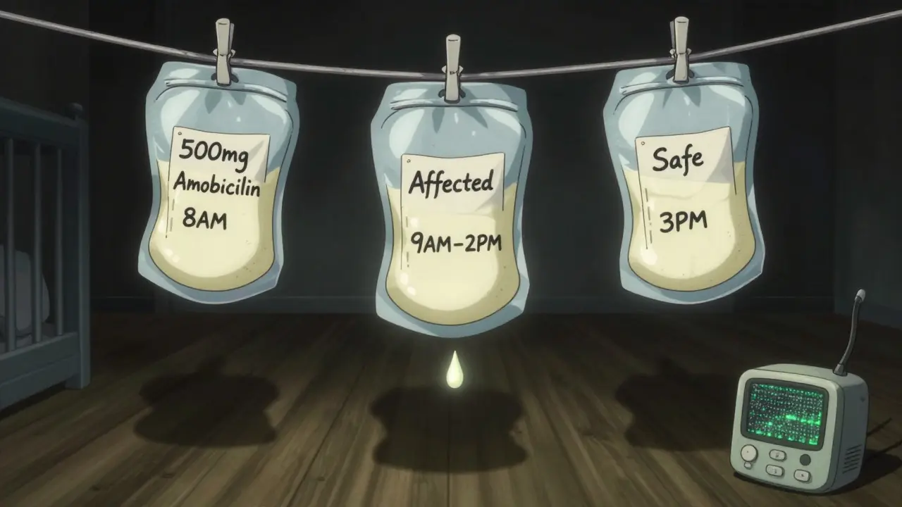 How to Store and Label Breast Milk When Taking Temporary Medications